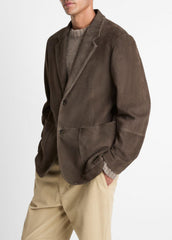 Suede Blazer in Blazers - DOWNTOWN | VINCE Men