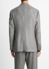 Houndstooth Cashmere Relaxed Sport Coat in Blazers - GREY/BROWN | VINCE Men