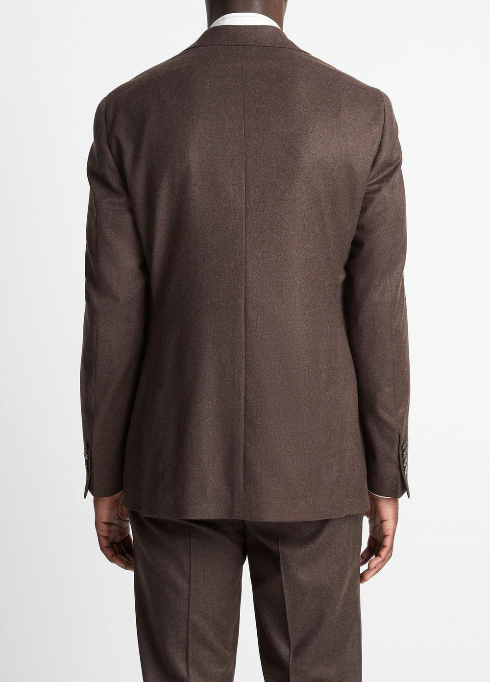 Wool-Silk Relaxed Sport Coat in Blazers - BROWN | VINCE Men