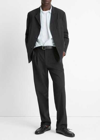 Tailored Utility Blazer in Blazers - BLACK | VINCE Men