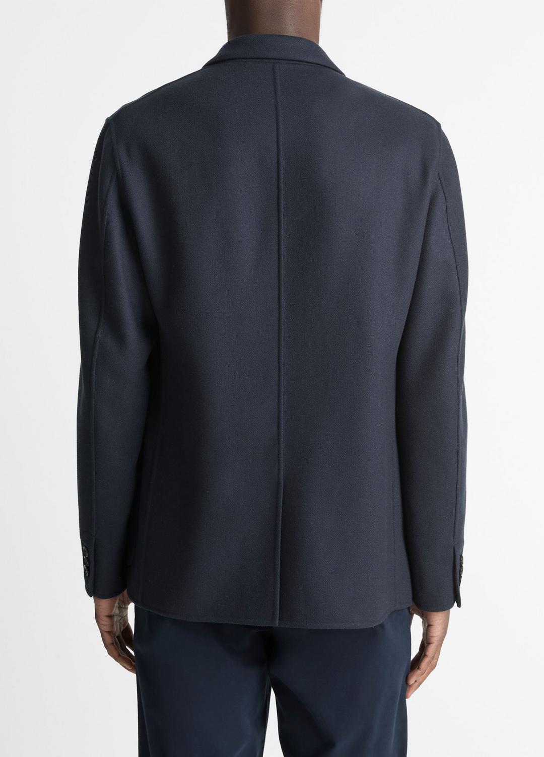 Italian Splittable Wool-Blend Blazer in Jackets & Outerwear - COASTAL BLUE | VINCE Men