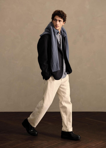 Italian Splittable Wool-Blend Blazer in Jackets & Outerwear - COASTAL BLUE | VINCE Men