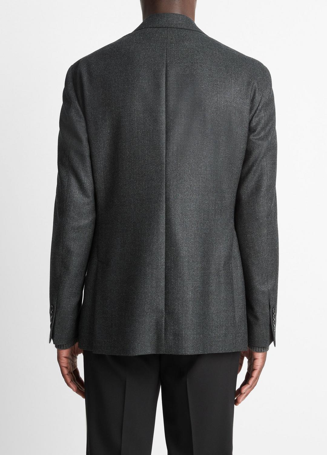Wool Relaxed Sport Coat in Blazers - CHARCOAL | VINCE Men