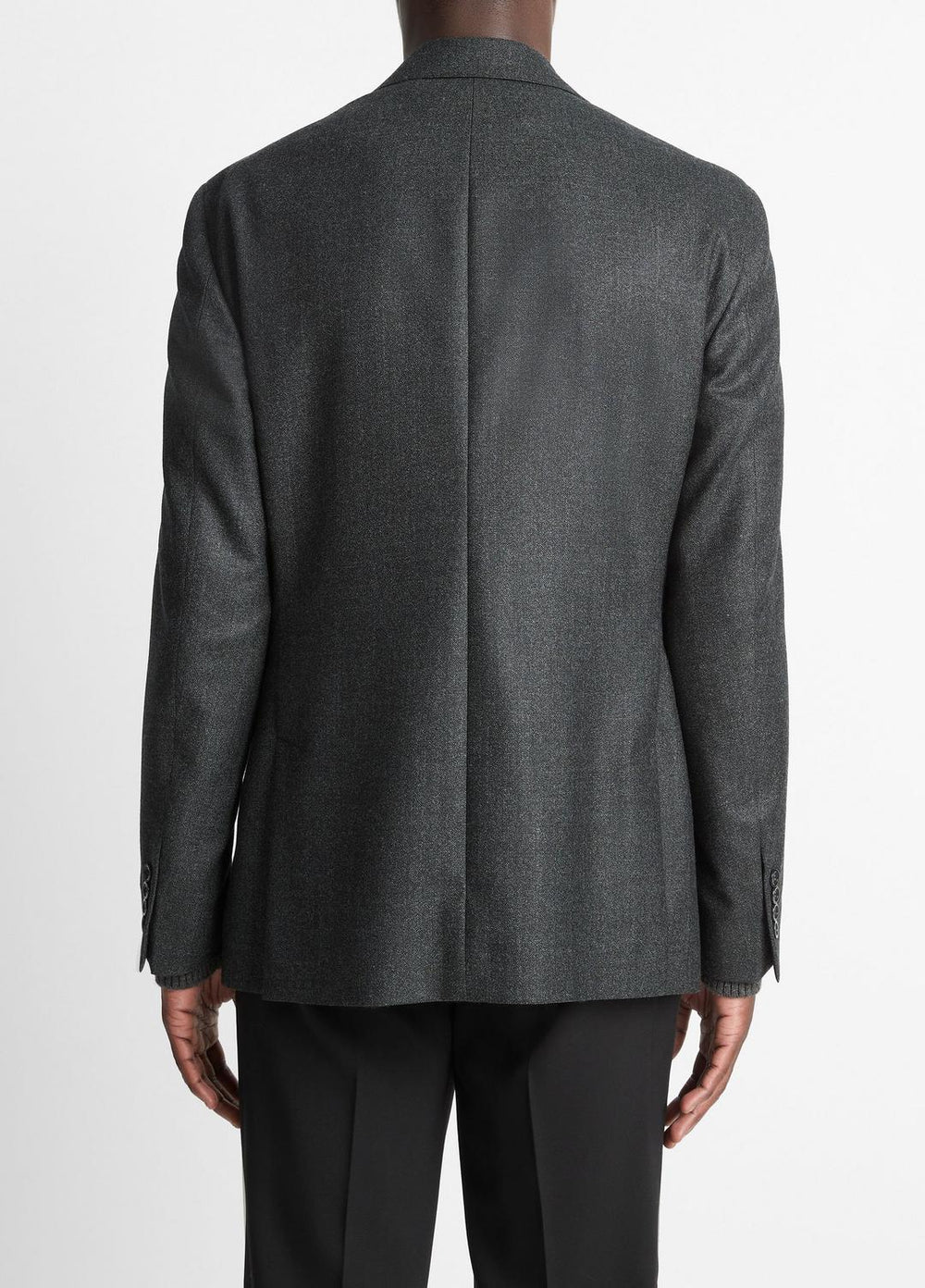 Wool Relaxed Sport Coat in Blazers - CHARCOAL | VINCE Men
