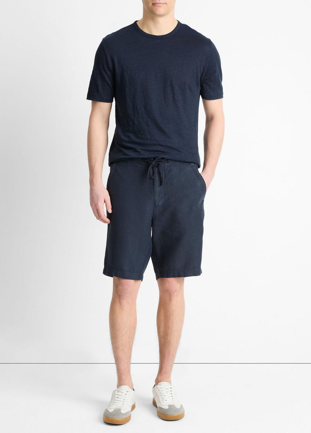 Hemp Drawstring Short in Shorts - COASTAL BLUE | VINCE Men