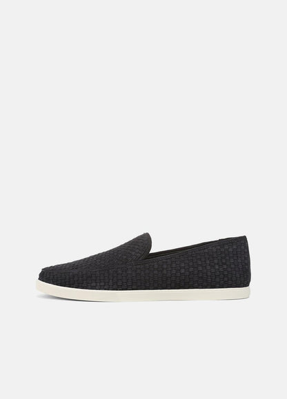 Sonoma Woven Suede Loafer in Loafers - COASTAL BLUE | VINCE Men