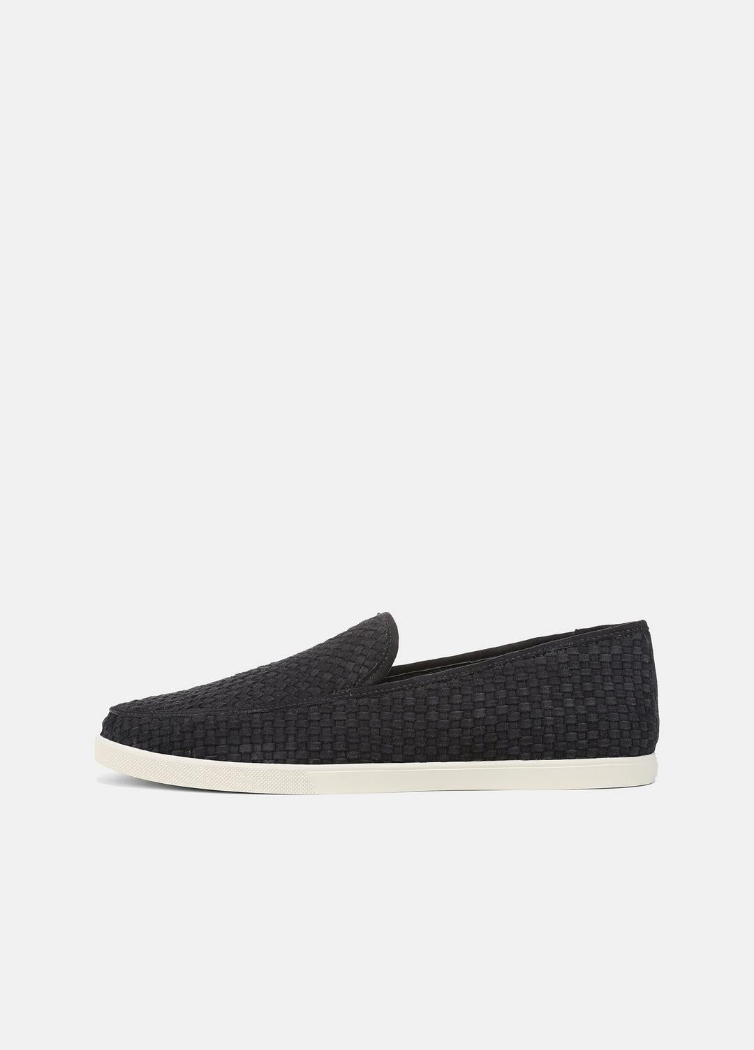 Sonoma Woven Suede Loafer in Loafers - COASTAL BLUE | VINCE Men