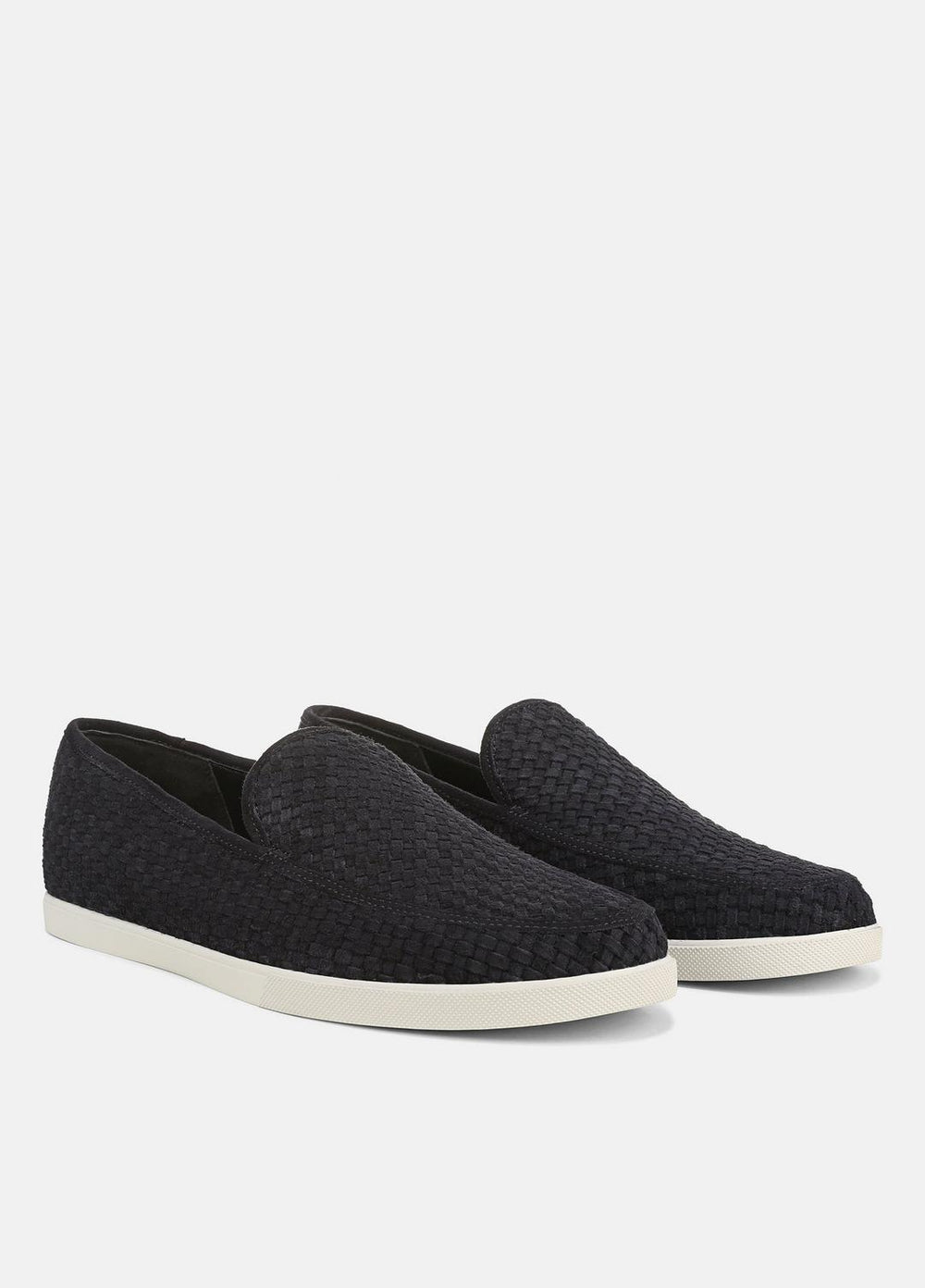 Sonoma Woven Suede Loafer in Loafers - COASTAL BLUE | VINCE Men