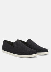 Sonoma Woven Suede Loafer in Loafers - COASTAL BLUE | VINCE Men