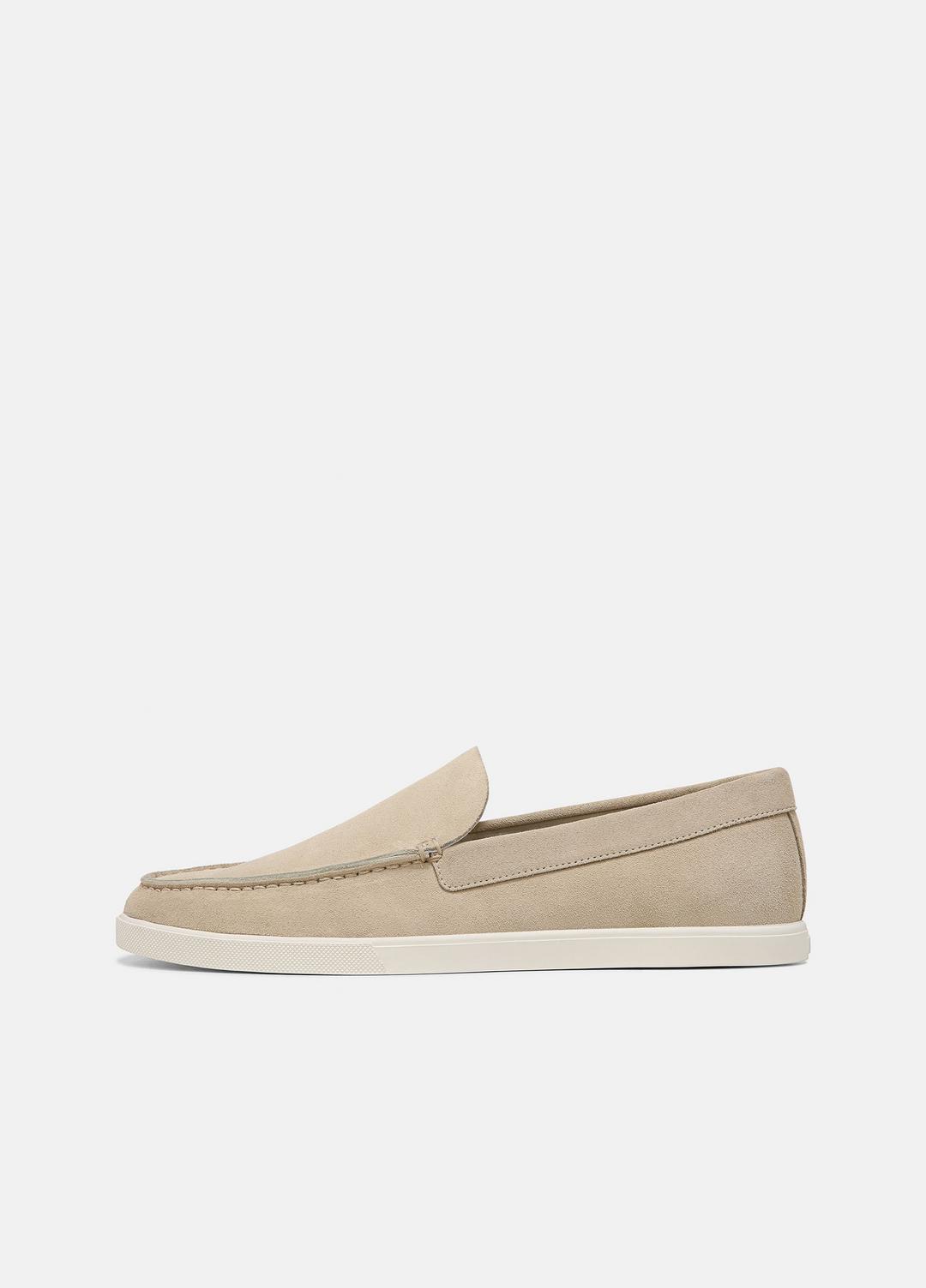 Sonoma Suede Loafer in Loafers - MOONLIGHT | VINCE Men