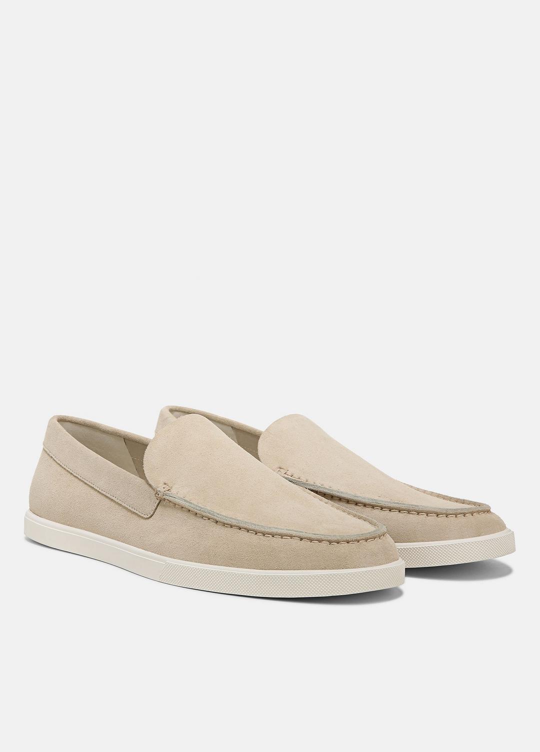 Sonoma Suede Loafer in Loafers - MOONLIGHT | VINCE Men