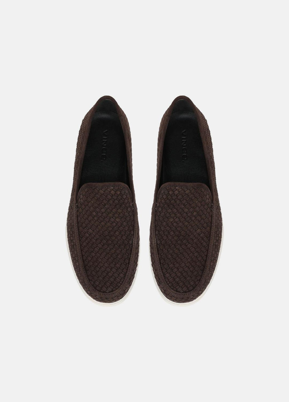 Sonoma Woven Suede Loafer in Loafers - COCOA BROWN | VINCE Men