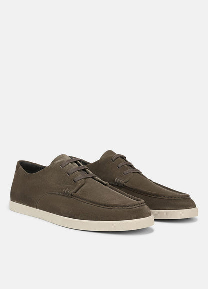 Spencer Suede Oxford in Loafers - DARK ROAST | VINCE Men