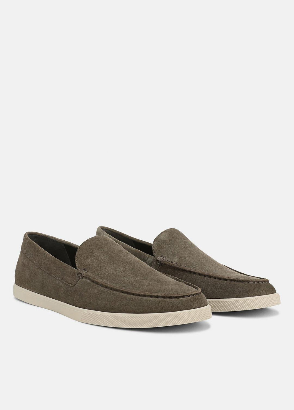 Sonoma Suede Loafer in Loafers - DARK ROAST | VINCE Men