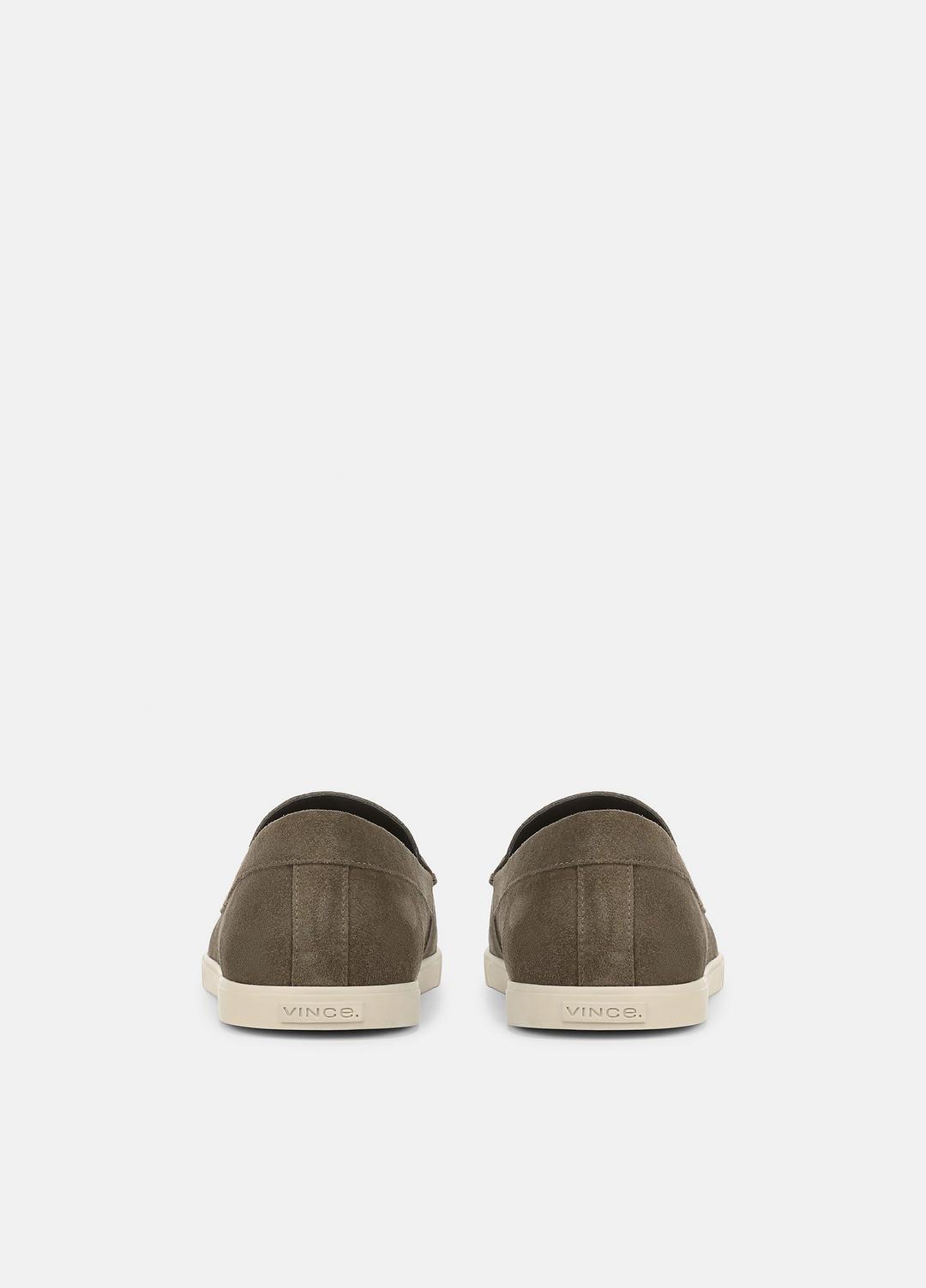 Sonoma Suede Loafer in Loafers - DARK ROAST | VINCE Men