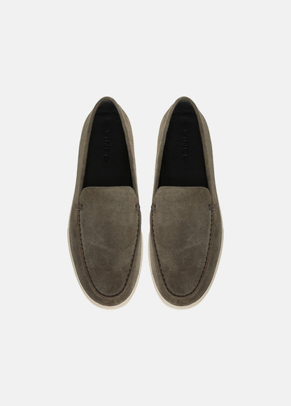 Sonoma Suede Loafer in Loafers - DARK ROAST | VINCE Men