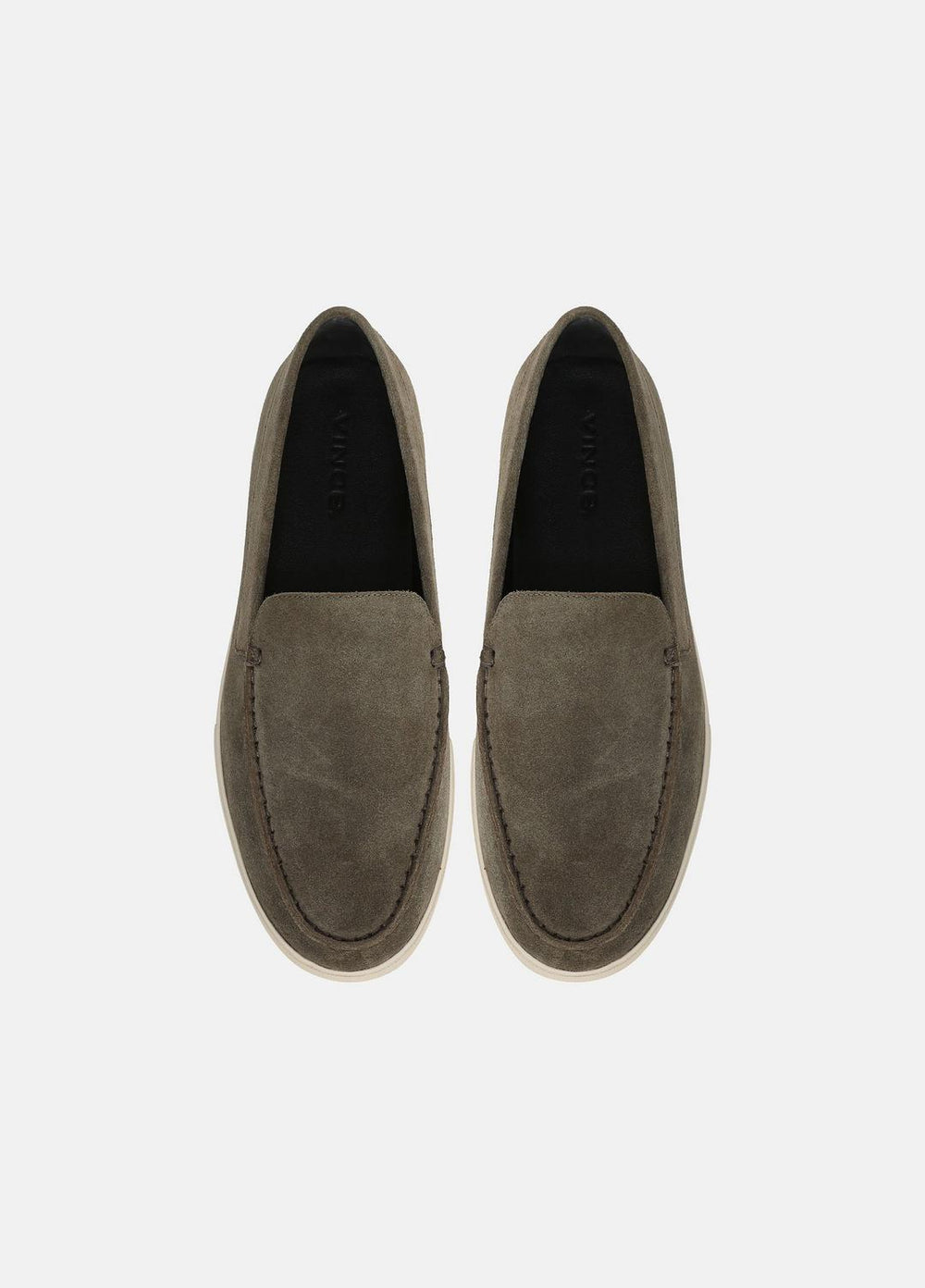 Sonoma Suede Loafer in Loafers - DARK ROAST | VINCE Men