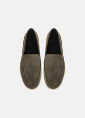 Sonoma Suede Loafer in Loafers - DARK ROAST | VINCE Men