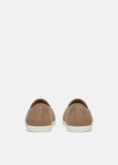 Sonoma Woven Suede Loafer in Loafers - NEW CAMEL | VINCE Men