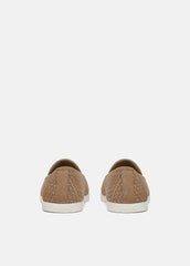 Sonoma Woven Suede Loafer in Loafers - NEW CAMEL | VINCE Men