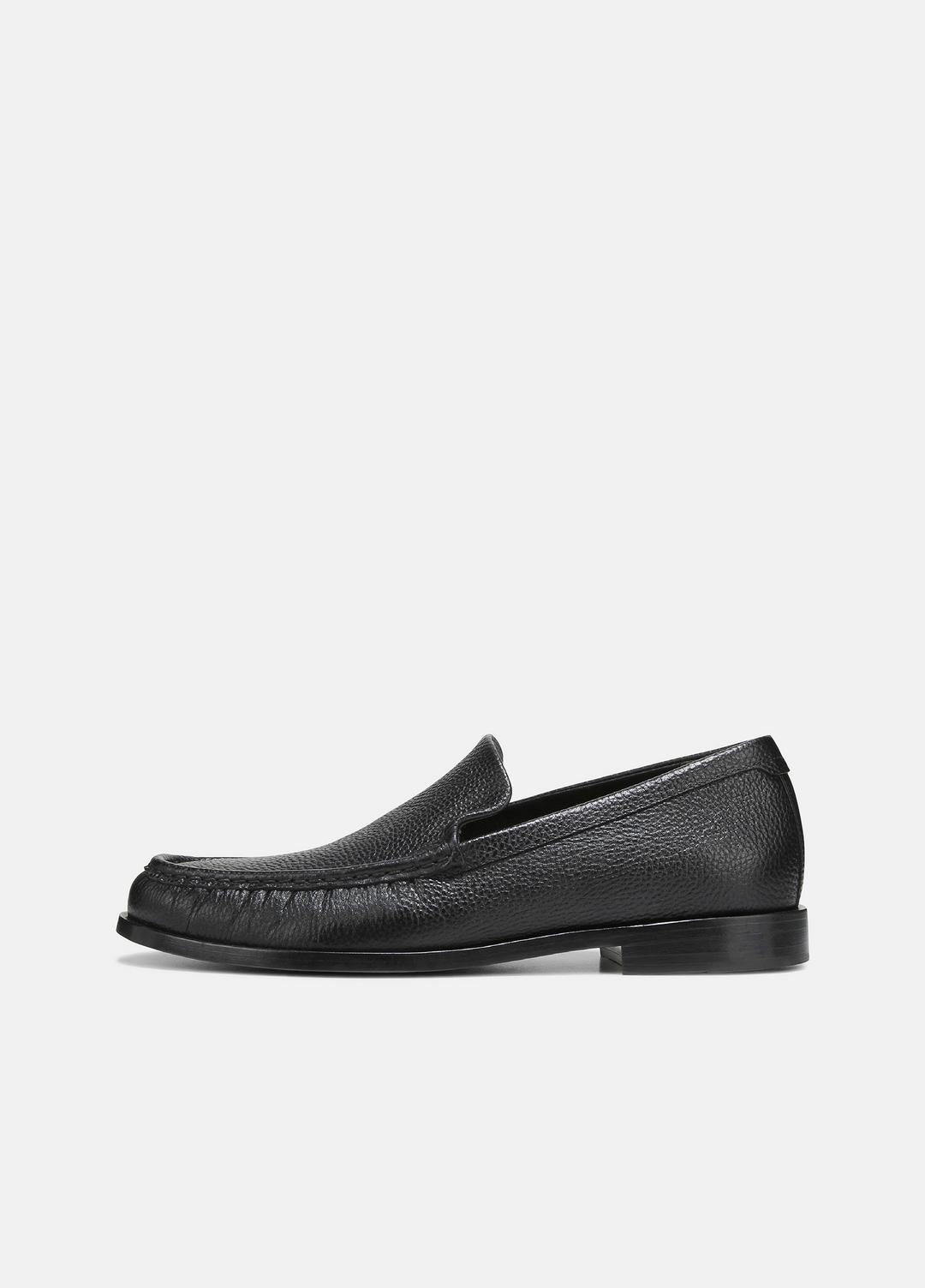 Miles Loafer in Loafers - BLACK | VINCE Men