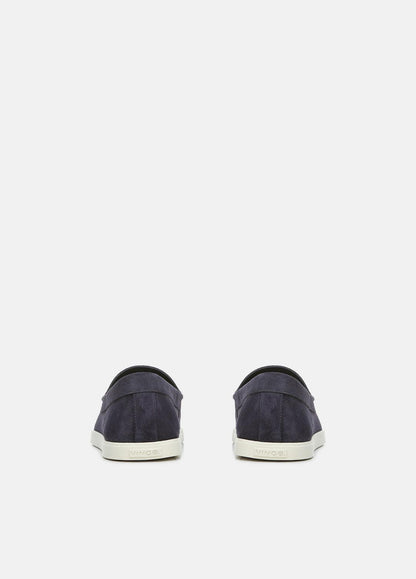 Sonoma Suede Loafer in Loafers - COASTAL BLUE | VINCE Men