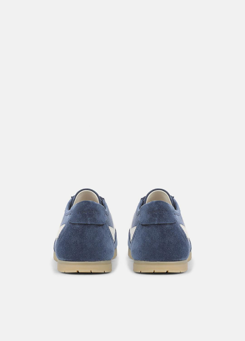 LA Suede & Leather Runner Sneaker in Sneakers - HEATHER RIPPLE/HORCHATA | VINCE Men