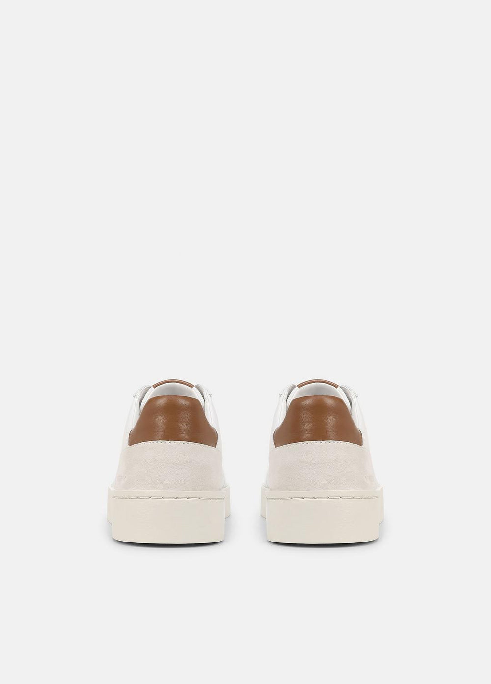 Peyton Leather Lace-Up Sneaker in Sneakers - CHALK WHITE | VINCE Men