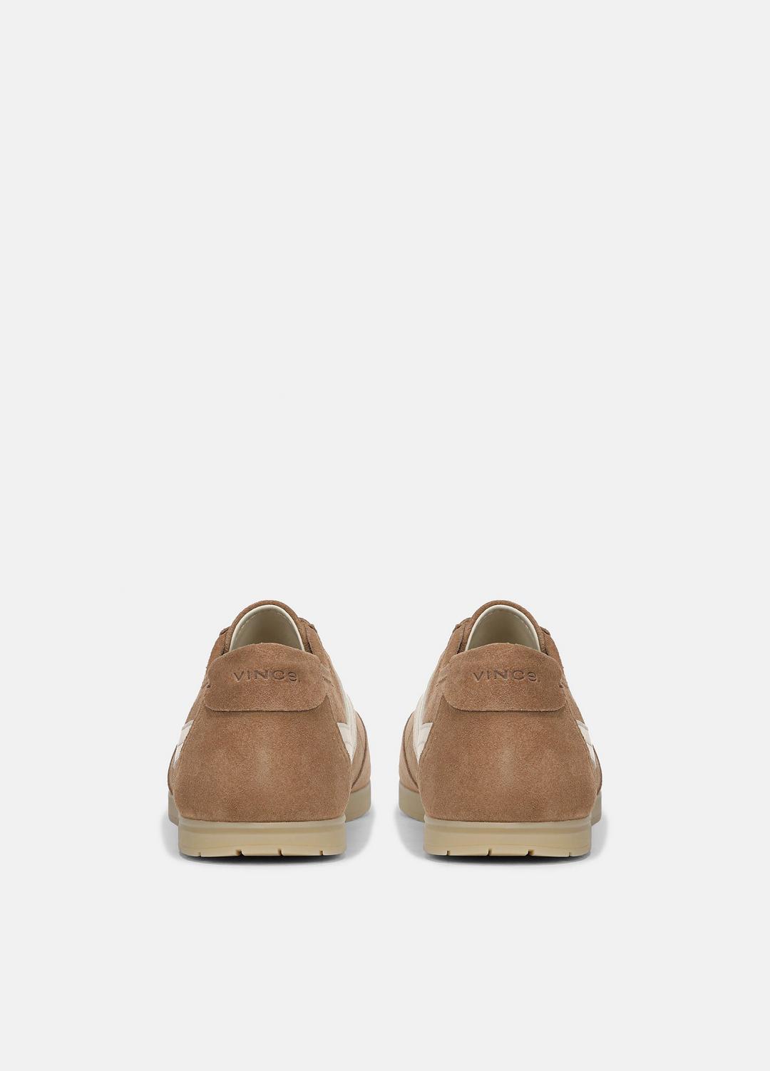 LA Suede & Leather Runner Sneaker in Sneakers - BIRCHWOOD/MOONLIGHT | VINCE Men