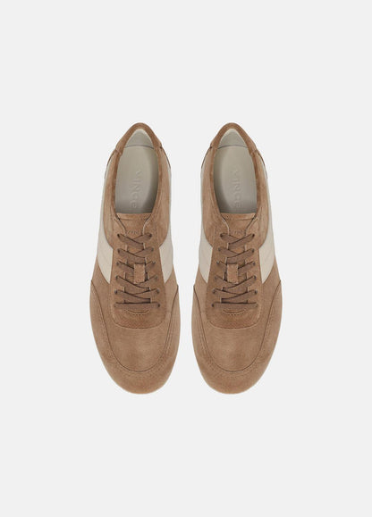 LA Suede & Leather Runner Sneaker in Sneakers - BIRCHWOOD/MOONLIGHT | VINCE Men