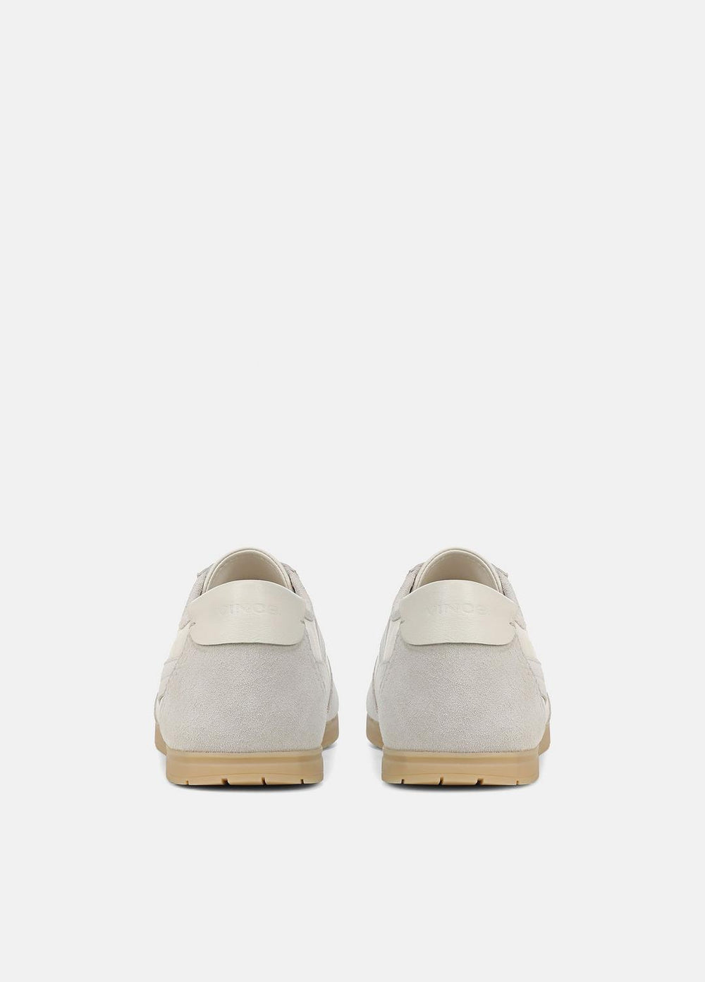 LA Leather & Suede Runner Sneaker in Sneakers - HORCHATA/PEBBLE WHITE | VINCE Men