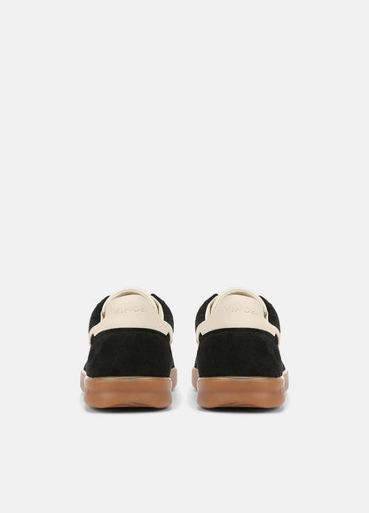 Oasis Leather Sneaker in Sneakers - BLACK | VINCE Men