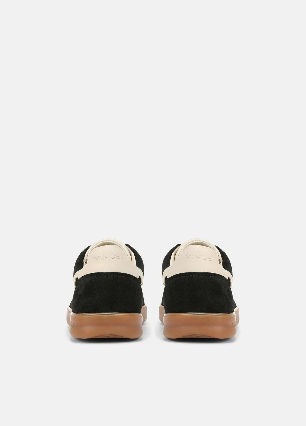 Oasis Leather Sneaker in Sneakers - BLACK | VINCE Men