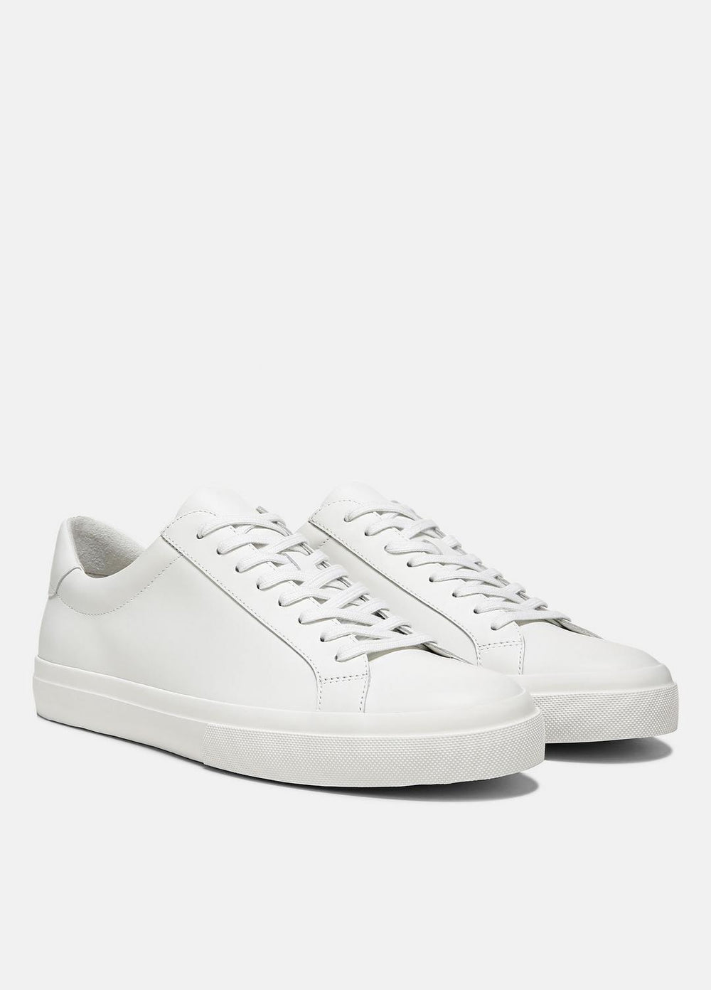 Fulton Leather Sneaker in Sneakers - WHITE | VINCE Men