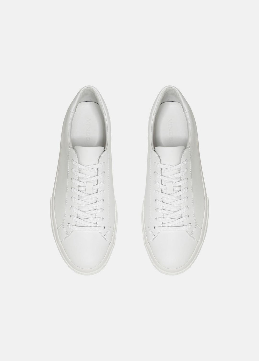 Fulton Leather Sneaker in Sneakers - WHITE | VINCE Men