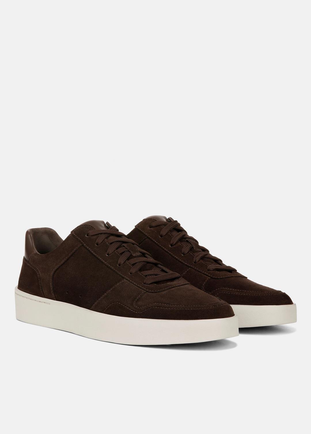 Peyton Suede Sneaker in Sneakers - COCOA BROWN | VINCE Men