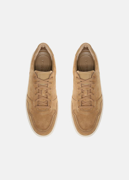 Peyton Leather Lace-Up Sneaker in Sneakers - NEW CAMEL | VINCE Men