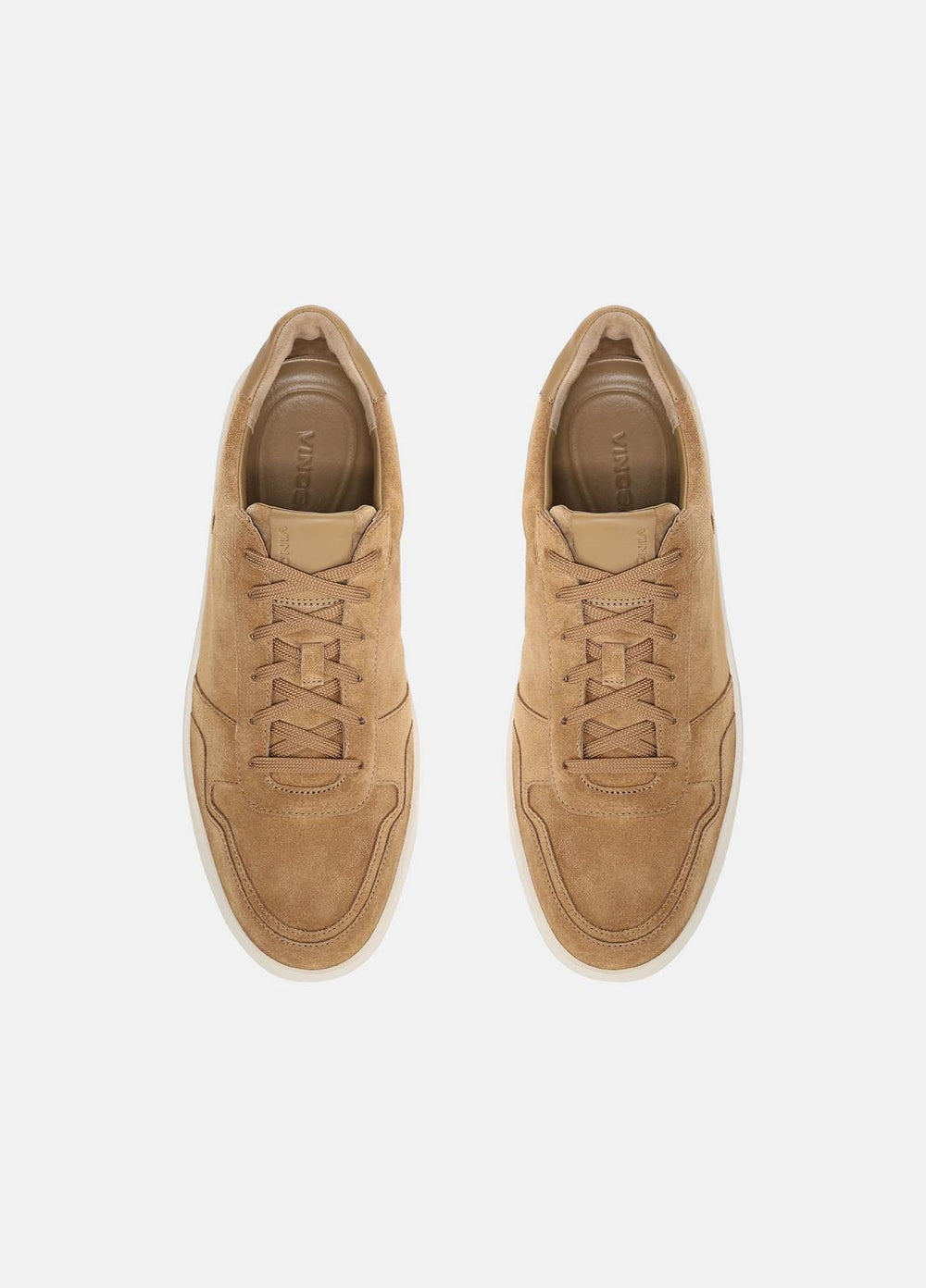 Peyton Leather Lace-Up Sneaker in Sneakers - NEW CAMEL | VINCE Men