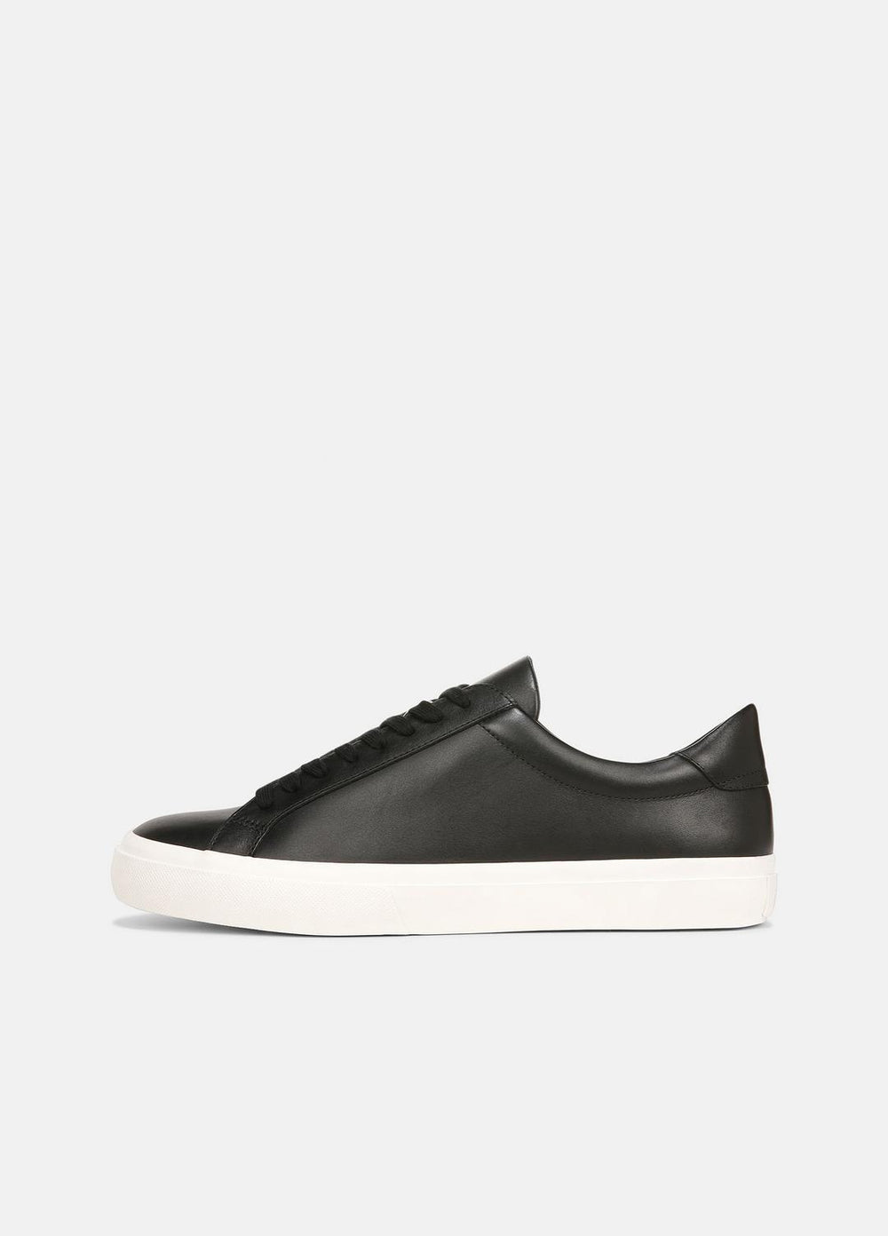 Fulton Leather Sneaker in Sneakers - BLACK | VINCE Men