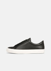 Fulton Leather Sneaker in Sneakers - BLACK | VINCE Men