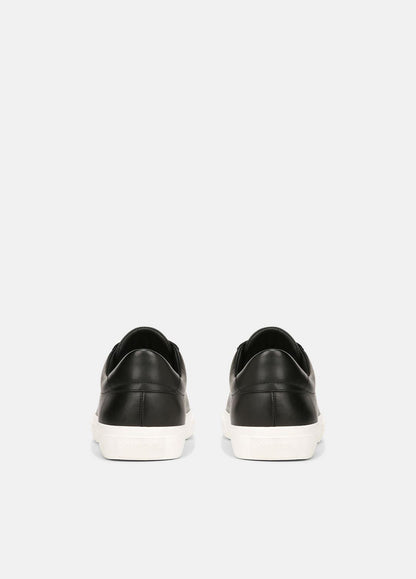 Fulton Leather Sneaker in Sneakers - BLACK | VINCE Men