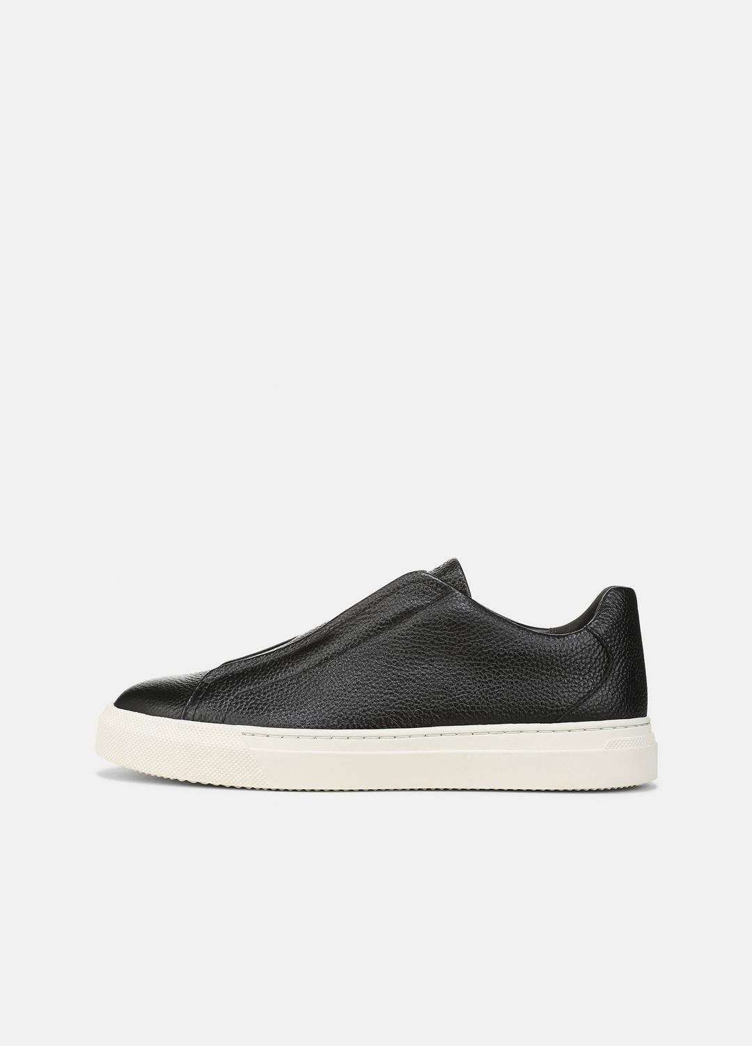 Lakewood Leather Sneaker in Sneakers - BLACK | VINCE Men