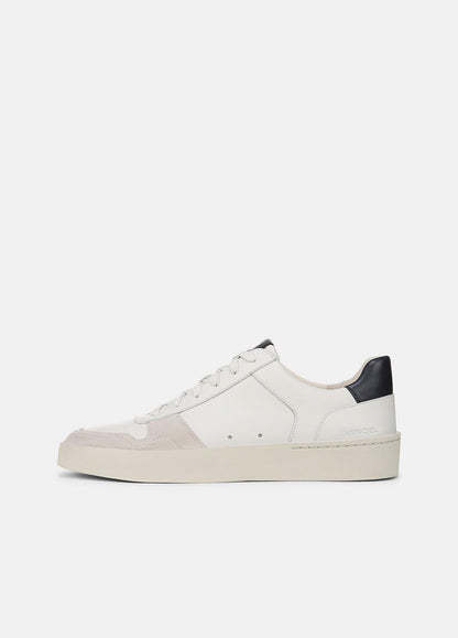 Peyton Leather Sneaker in Sneakers - CHALK WHITE/HORCHATA/NIGHT BLUE | VINCE Men