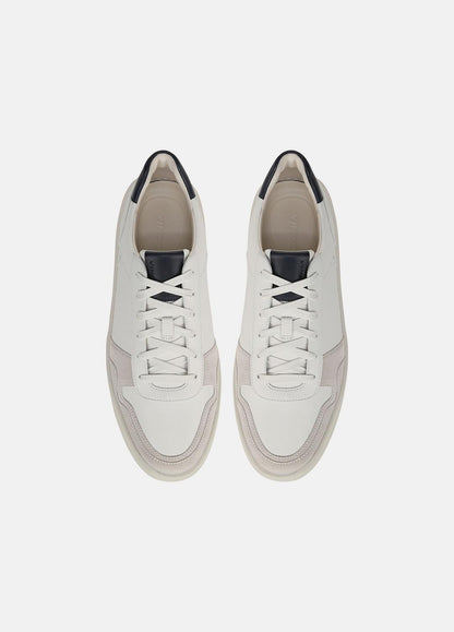 Peyton Leather Sneaker in Sneakers - CHALK WHITE/HORCHATA/NIGHT BLUE | VINCE Men