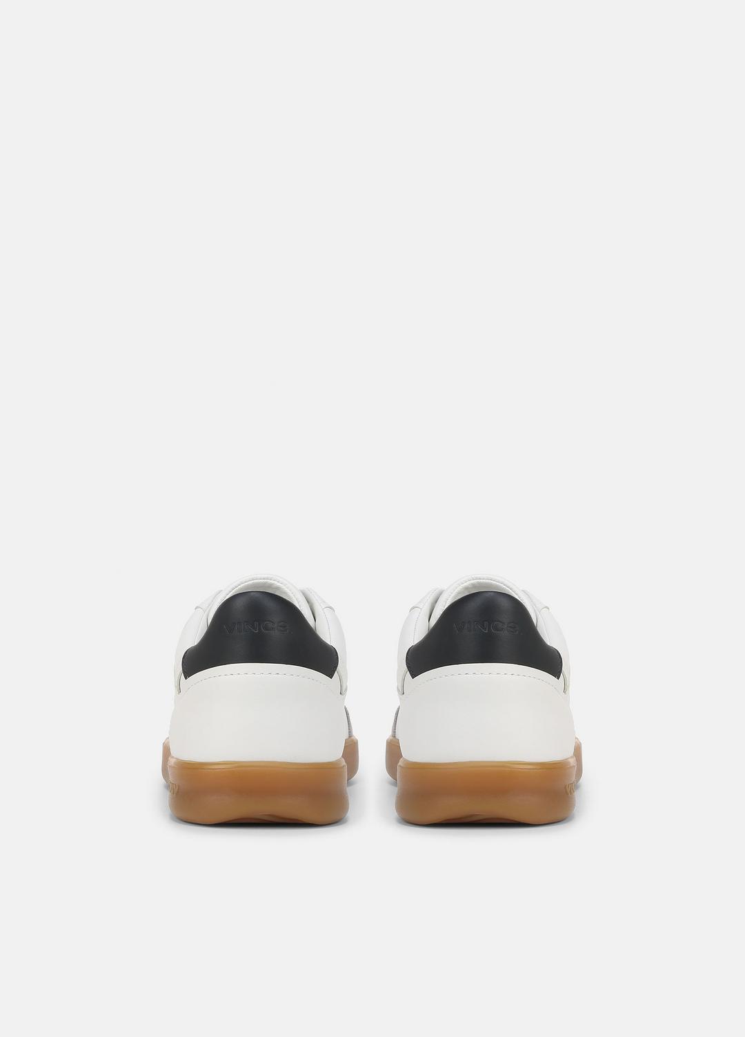 Oasis Leather Sneaker in Sneakers - CHALK WHITE | VINCE Men