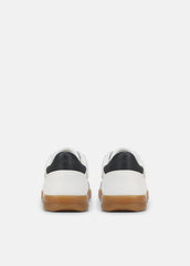 Oasis Leather Sneaker in Sneakers - CHALK WHITE | VINCE Men