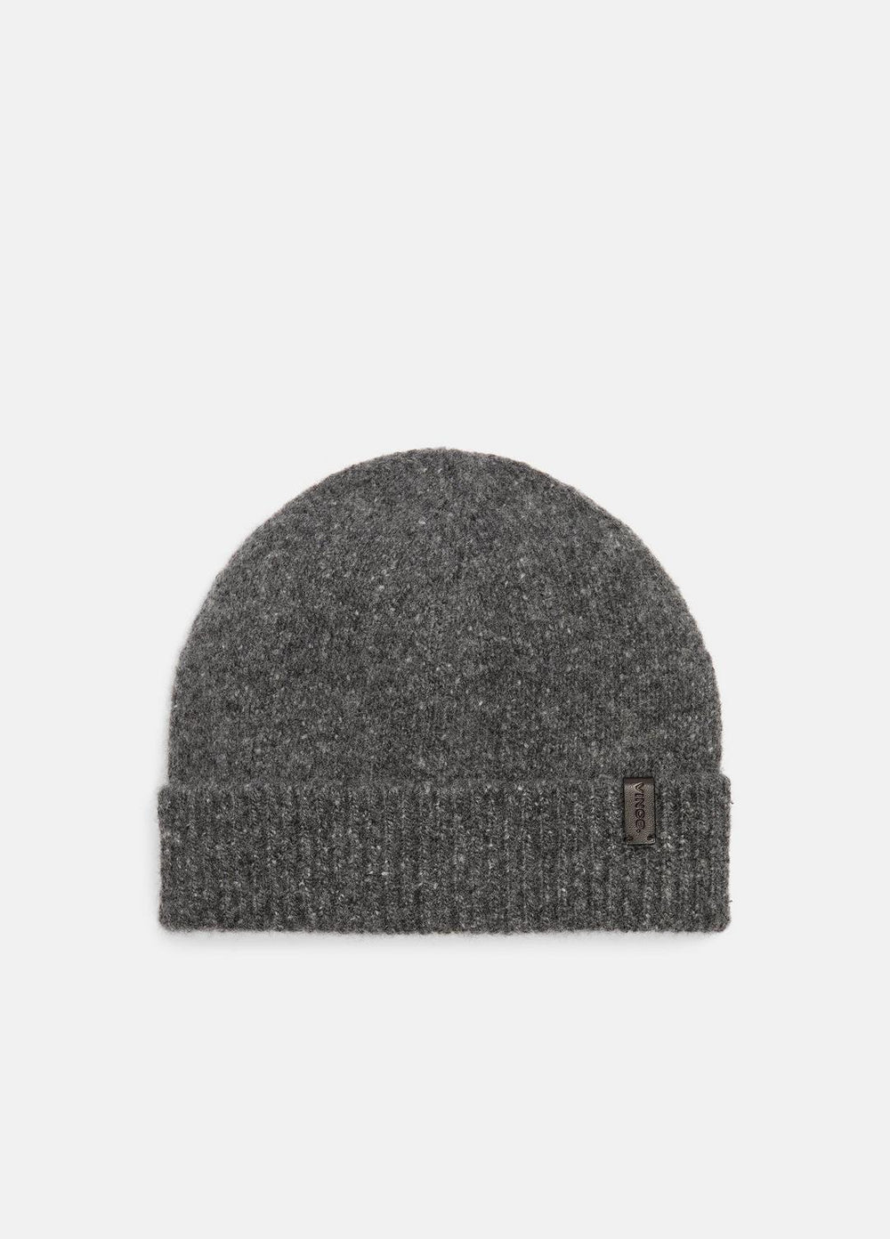 Donegal Cashmere Beanie in Scarves & Hats - HEATHER CHARCOAL | VINCE Men