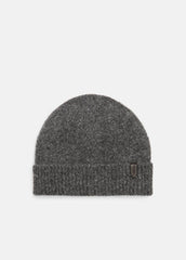 Donegal Cashmere Beanie in Scarves & Hats - HEATHER CHARCOAL | VINCE Men