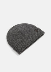 Donegal Cashmere Beanie in Scarves & Hats - HEATHER CHARCOAL | VINCE Men