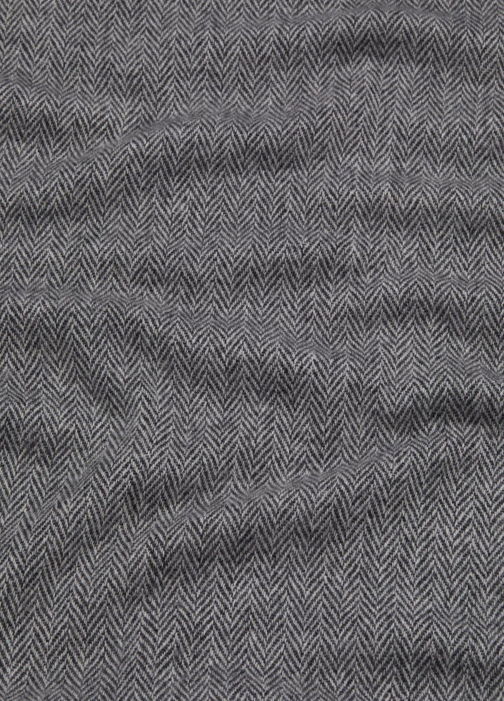 Herringbone Cashmere Scarf in Scarves & Hats - WHITE/BLACK | VINCE Men